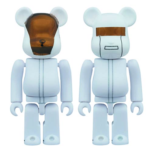 Daft Punk White Suits Version 100% Bearbrick 2-Pack